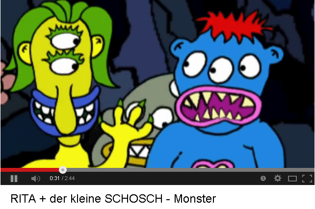 Rita und der kleine Schosch, Monstervideo