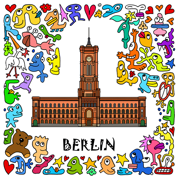 Berlin, rotes Rathaus