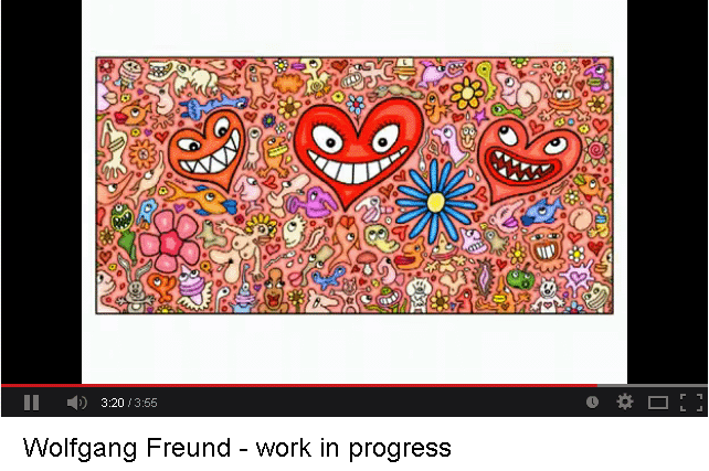 work in progress, video auf youtube